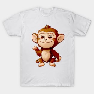 funny monkey T-Shirt